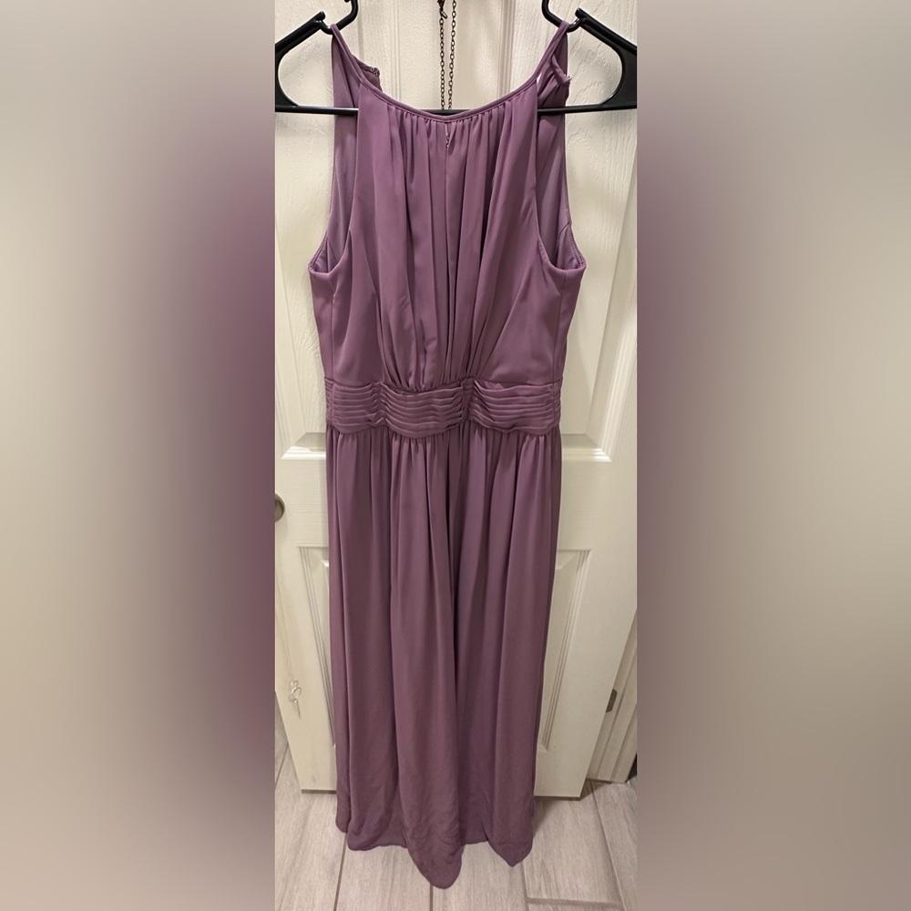 Bridesmaids dress Wisteria color size 0 shortened for 5’6